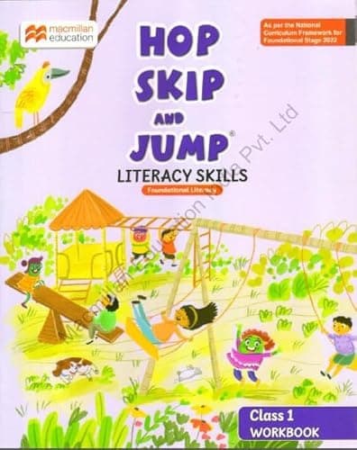 Macmillan New Hop Skip and Jump for Class 1 – NCF 2022 Aligned Foundational Learning Kit for Ages 6–8 | Literacy, Numeracy, GK & Art Activities, Phonics, Creative Thinking (HOP SKIP JUMP, HSJ) 4