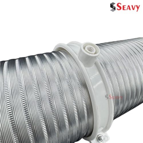 Seavy 4" PVC Hanger Clamps/Pipe Bracket (4 INCH) 3