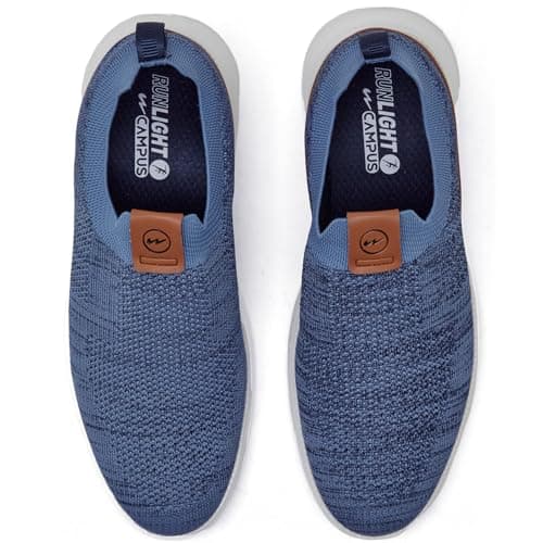 Campus Men's Chalk R.Slate/Navy Sneakers - 7UK/India 1 Pair 4