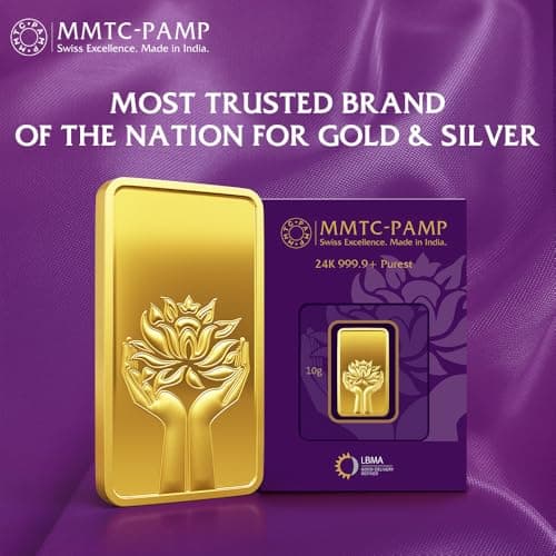 24K 999.9+ Purest Lotus Gold Bar, 10 Gram Gold Bar 2