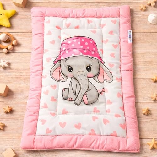 FRIDO CLOTHINA New Born Baby Godadi Pack of 5 Combo Set Soft Cotton godi| Godari | Baby Bed | Crib Sheet | Cartoon Mat Baby Godadi | Bedding Set | Multicolor 5