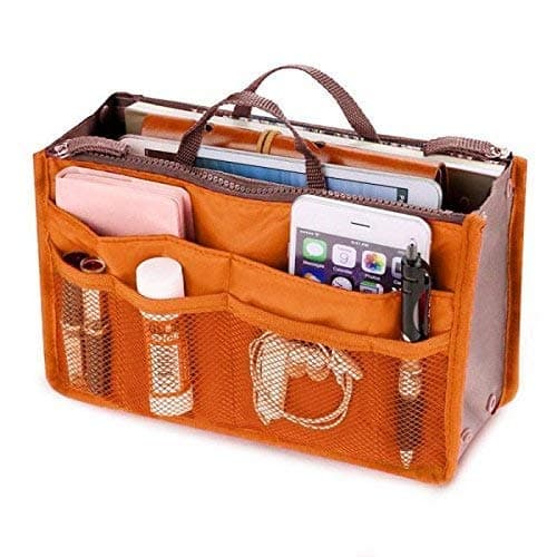 OXGO Nylon The Creative India Women Travel Insert Organizer Handbag Purse Large Liner Lady Makeup Cosmetic Bag Travelling Bag