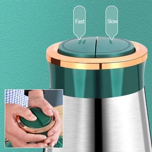 NIYAMKAAY Food Chopper, 3L Stainless Steel Electric Meat Grinders, Food Processor with 4 Sharp Blades for Baby Food, Meat, Nuts, Onion, Vegetables (Green) (3L) 4