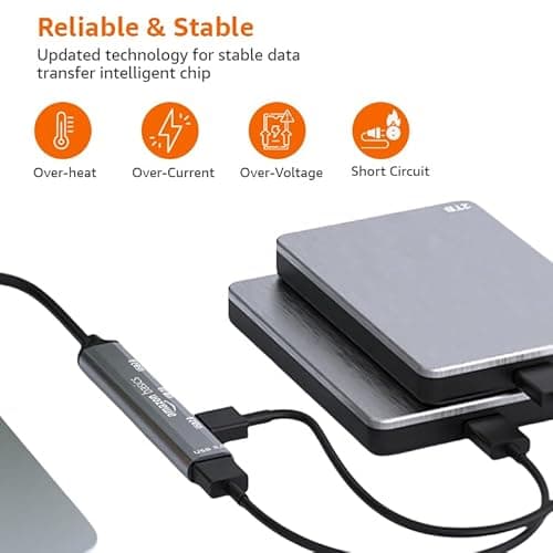 Amazon Basics USB-C Multiport Adapter with 1 USB 3.0 & 3 USB 2.0 Ports, Plug & Play, Built-in Smart Chip, Compatible with MacBook, Laptop, Tablet, Smartphone, and More 5