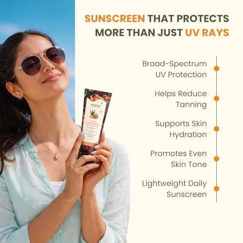 Wellwith by Ayuzera Sun Screen SPF 50, PA+++, Protection against UVA and UVB Rays, Oil free, Water Resistant (50ml, Pack of 1) 3
