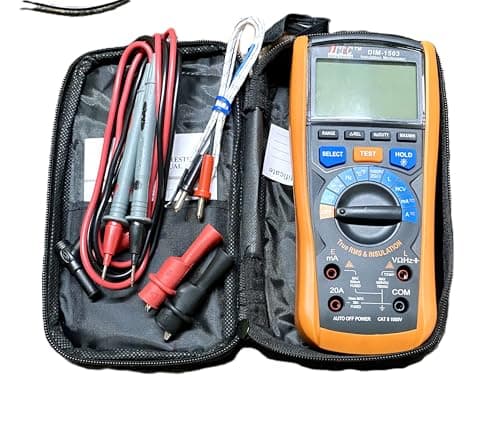 HTC DIM 1503 Digital Handheld 1000 V Insulation Tester with AC/DC True RMS Multimeter By Skyking ®