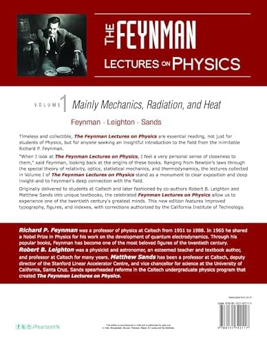 FEYNMAN LECTURES ON PHYSICS - VOLUME I : MAINLY MECHANICS RADIATION AND HEAT THE NEW MILLENNIUM EDN 2