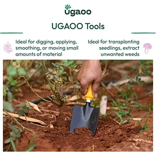 UGAOO Durable Gardening Hand Tool for Gardening - Trowel with PVC Handle 2