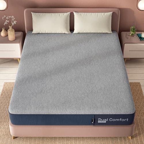 Wakefit Dual Comfort with Hard & Soft Foam Mattress | 7 Years Warranty | Mattress Double Bed, Foam Mattress, 5-Inch Bed Mattress, Double Size (74x48x5 Inches_7 Pressure Zone Foam) 2