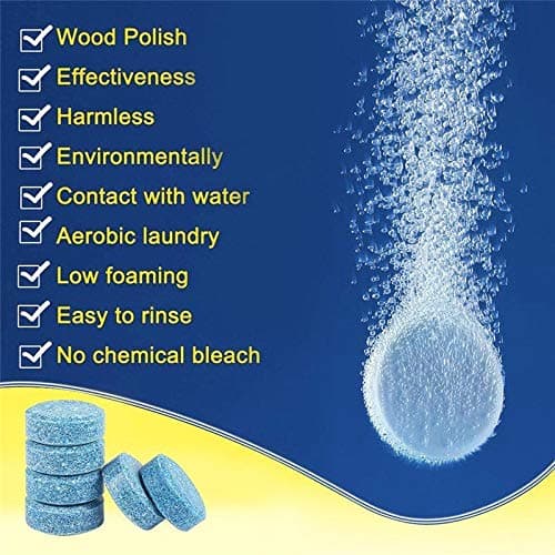 HSR Car Accessories in 10 PCs Car Wiper Detergent Effervescent Tablets Washer Auto Windshield Cleaner Glass Wash Cleaning Tablets 4