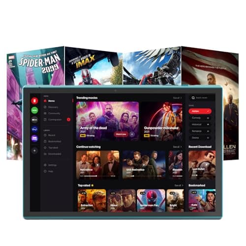 10 Inch Tablet Android 14 Tablet PC, 10.1 Inch Android Tablet DDR4 6GB RAM (4GB Expansion) 32GB ROM 2MP+8MP Dual Camera Support WiFi-6 BT 1TB Extended 10" IPS Tab 6000mAh Battery Powerful Performance 4