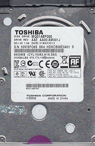 TOSHIBA MQ01ABF050 500GB 5400 RPM 8MB Cache 2.5 7mm SATA 3.0Gb/s internal notebook hard drive 4