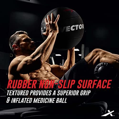 Vector X 1-10 KG Size Medicine Ball for Exercise Ball Workout Fitness Practice Gym Training Heavy Weight Gym Ball 4
