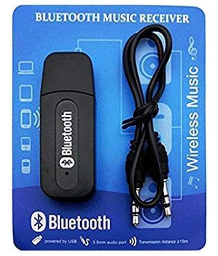 BigPlayer Bluetooth Stereo Adapter Audio Receiver 3.5Mm Music Wireless HiFi Dongle Transmitter USB MP3 Speaker Car- Black 2