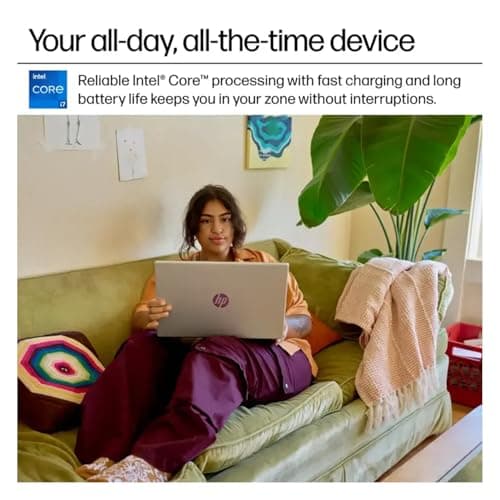 HP New Core i7 15.6" Laptop 2026 Edition | Intel High-Performance Core i7-1255U up to 4.7GHz | 16GB RAM - 512GB PCIe SSD | Webcam | FHD | Long Battery Life | Windows 11 | Business & Academic 5