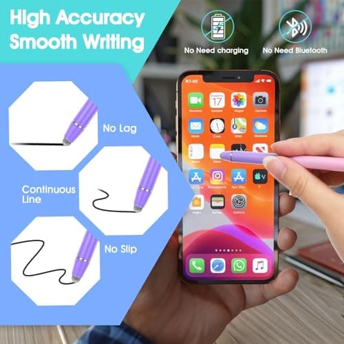 3 PCS Stylus Pen, Tab Pen, Three-Pack Universal Touch Screen Stylus, Multi-Device Compatibility, Precise Responsive Design, Smooth Writing Experience 3