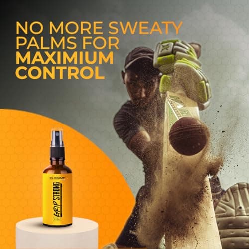 Elemnt GripStrong Spray for Sports Gloves | Hand Grip Spray for Cricketers | Cricket Grip Spray | Prevents Sweaty Palms | Men & Women | Unscented | 100 ml 3