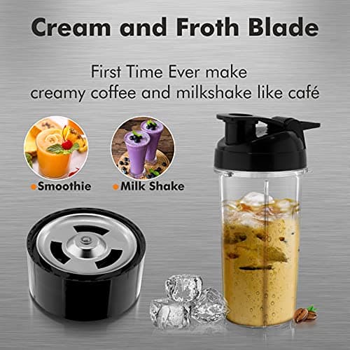 Cookwell Bullet Mixer Grinder (5 Jars, 3 Blades, Silver) - Copper, 600 Watts - 2 Year Warranty 4