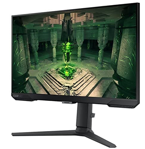 Samsung 25"(62.2cm) Odyssey G4 IPS Gaming Monitor|FHD 1920 x 1080|240Hz|1ms|400nits|SRGB 99%|Ports-HDMIx2,DP,Headphone|DP Cable|Height-Tilt-Pivot Adjustable Stand|Nvidia G-Sync|LS25BG400EWXXL|Black 3