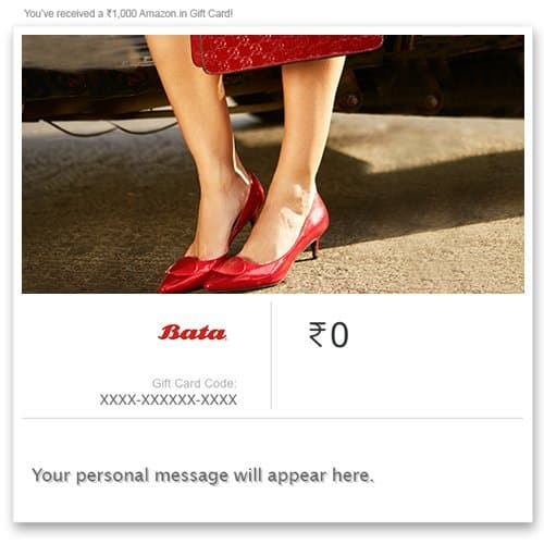 Bata | Flat 10% off | E-Gift Card | Instant Delivery | Valid for in-store purchases | 6 months validity