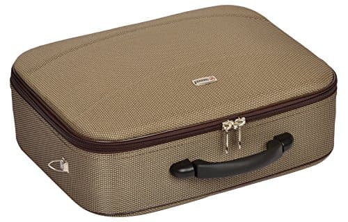 TREKKER Polyester Vintage Brown Softsided Cabin Luggage Size 22' Without Wheels 4