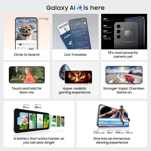 Samsung Galaxy S24 FE 5G AI Smartphone (Mint, 8GB RAM, 128GB Storage) 2