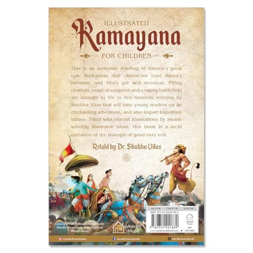 Illustrated Ramayana For Children (Black and White) 2