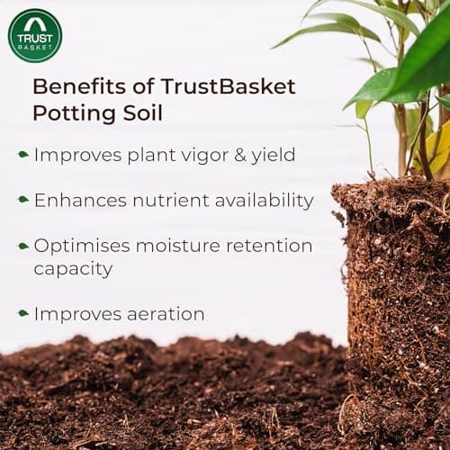 TrustBasket Enriched organic Earth Magic Potting Soil Fertilizer for Plants, 5 Kg 3