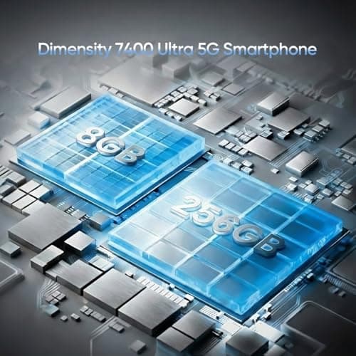 realme P4X Smartphone 6.72 inch 144Hz Display 7000mAh Titan Bettery 45W Fast Charge 6GB RAM 128GB ROM Dimensity 7400 Ultra 5G Chipset IP64 Waterproof Dual SIM (Lake Green) 2