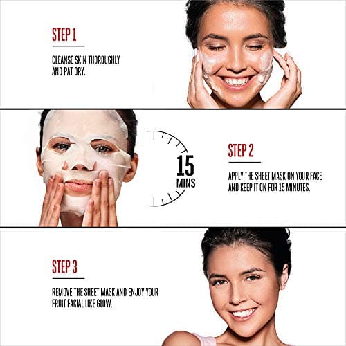 Lakme Blush & Glow Kiwi Sheet Mask, 25 ml 3