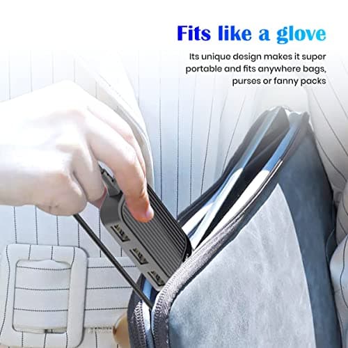 Portronics Mport 4D USB Hub Dock (4-in-1), Multiport USB Dock with Long Cable and up to 480 Mbps High Data Transfer Speed (Black) 6