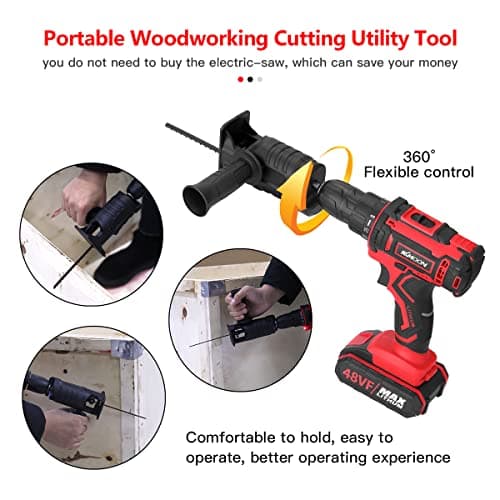 Do It Your Self Electric Saws Accessory Reciprocating Saw Drill Electric Saw Power Tool Wood Cutter Machine Attachment Adapter Up to Date Products By Mr. DIY Crafts 4
