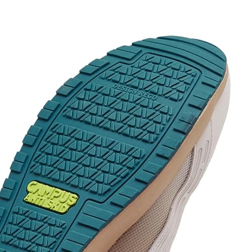 Campus Men's Vitality Sneakers Off.WHT/D.GRN - 8UK/India 5