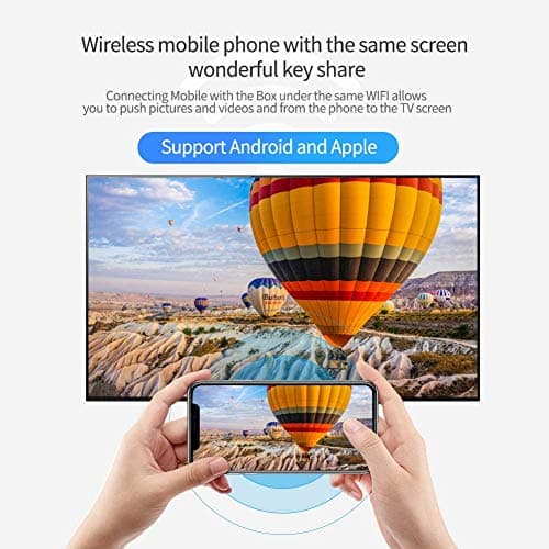 V88R 4K Mini Box with 8GB RAM 128GB ROM, Android 11 Compatible System, Dual Band WiFi, Bluetooth, HDR Ultra HD Support, HDMI USB Connectivity for Multimedia, Gaming & Applications 5