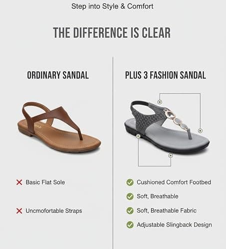 S PLUS S Fashion Women’s Grey Ethnic Flat Sandals | Stylish Toe-Ring Slip-On Flats with Golden Ring Ornament | Comfortable Casual, Party & Festive Footwear (Grey, UK Footwear Size System, Adult, Women 3