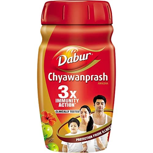 Dabur Chyawanprash - 950g | 3X Immunity Action | With 40+ Ayurvedic Herbs | Helps Build Strength & Stamina | Builds Overall Health | Ayurvedic Health Supplement | Good for Digestion & Respiration