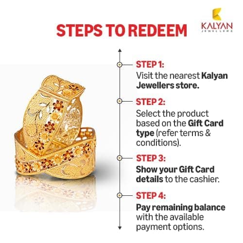 Kalyan Jewellers - Diamond Jewellery|E-Gift Card | Instant delivery | Valid for in-store purchases | Ideal gift for birthday, anniversary & wedding 4