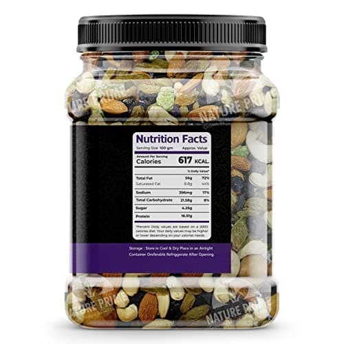 Nature Prime Premium Mix Dry Fruits and Nuts with Almonds| Cashew| Kishmish | Apricot | Black Raisins | kiwi | Dry Fruits, Seeds & Nuts - 250 gm 2