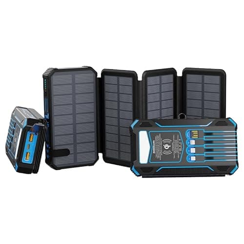 ShopCentre Solar Outdoor Power Bank for All Smartphones (20000mAH with Foldable Panel) 2