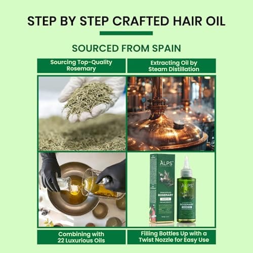 Alps Goodness Alps Goodness Rosemary Hair Oil 4