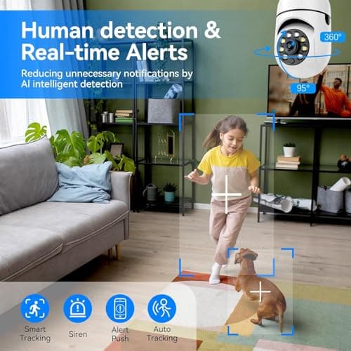 JB Supar 3MP WiFi Black Light Bulb CCTV Camera for Home Indoor | Full HD | 360° View | Night Vision | Motion Detection | Two Way Audio | Wireless Light Camera with Mobile App V380 Pro (Black Light) 2