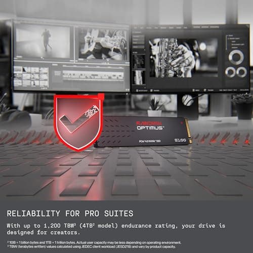 SANDISK Optimus™ 5100 NVMe™ SSD, 500GB, Upto 6600MB/s R, 5600MB/s W, 5Y Warranty, PCIe Gen 4 NVMe M.2 (2280), Gaming Storage, Internal Solid State Drive (SDSP51500GAN-000E0) 5