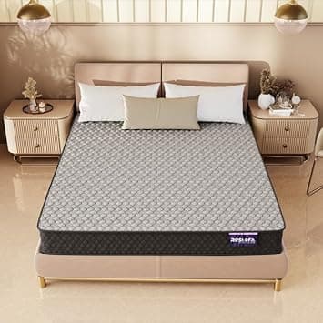 RESTOFIT Orthopedic Dual Comfort Single Size Mattress 72x36x6 Inches | Medium Firm 6-Inch HR Foam Mattress for Back Support | Premium Cotton | 7-Year Warranty | Vacuum Packed Roll | Sleep well Comfort