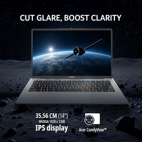 acer Aspire 14, 13th Gen, Intel Core i7-13620H Processors, 16 GB RAM, 512 GB SSD, Full HD IPS, 14"/35.56 cm, Windows 11 Home, MSO, Pure Silver, 1.44 kg, AS14H-53, Backlit KB, Thin and Light Laptop 3