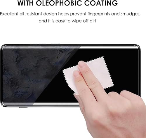 JGD PRODUCTS Adavnced Glue UV Curved Tempered Glass for Moto Edge 40, Edge 40 Neo | With HD clearity full curved edge protection and Installation Kit 5