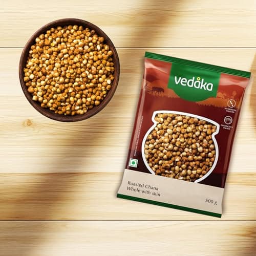 Amazon Brand - Vedaka Roasted Chana Whole with skin 500 g 5