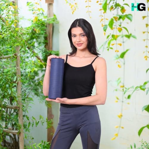 HOMEGALLEY Foam Roller for Exercise and Deep Tissue Massage Roller, Gym Exercise Roller, Workout Foam Roller for Knee Exercise and Pain Relief, Myofascial Release Roller for Back pain - 30 Cm Navy Blu 5