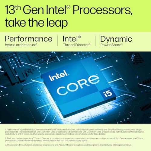 HP 15, 13th Gen Intel Core i5-1334U with Turbo Boost, 16GB DDR4, 512GB SSD, (Win 11 Pro, MSO21 Pro, Black, 1.6 kg), 15.6-inch FHD Laptop, Ultra Durable, Finger Print, Type-C, Quick Heal Anti Virus 5