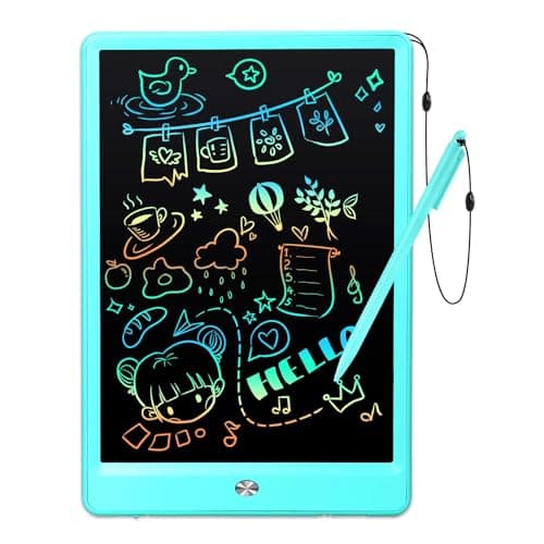 EooCoo Drawing Board, 10 Inch LCD Writing Tablet, Electronic Drawing Tablet, 2 Year Old Boy Birthday Gift, Kids Toys, Drawing Pad Toys for Girls, Educational Toys for Ages 3-6, Travel Games