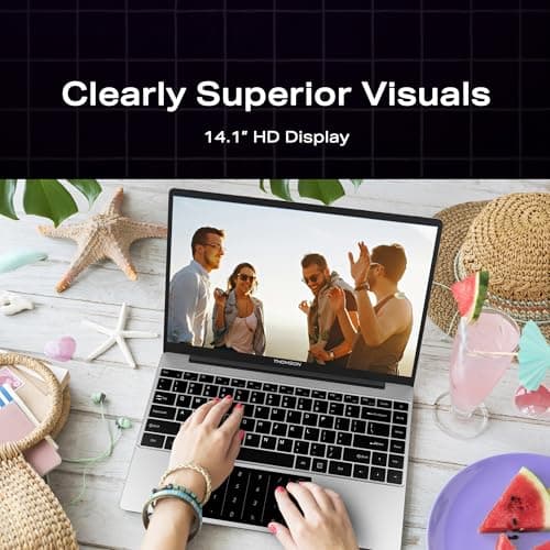 Thomson NEO 14.1 Inch IN-P14C Intel Celeron Dual Core N4020 Processor & Window 11 Home Notebook (4 GB RAM DDR4/ 128 GB SSD/Numeric Touch Pad/Thin & Light Weight/Silver) 2
